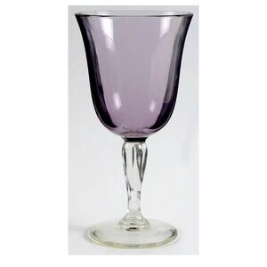 Cristal d’Arques Amethyst Glasses